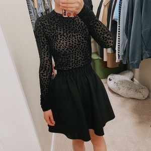 Black long sleeve shirt